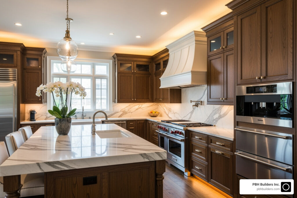 High end kitchen remodeling