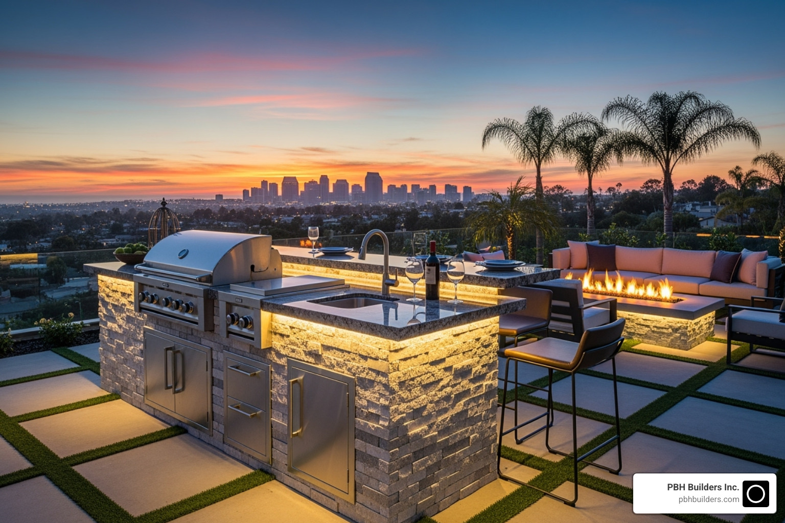 Built-in BBQ San Diego