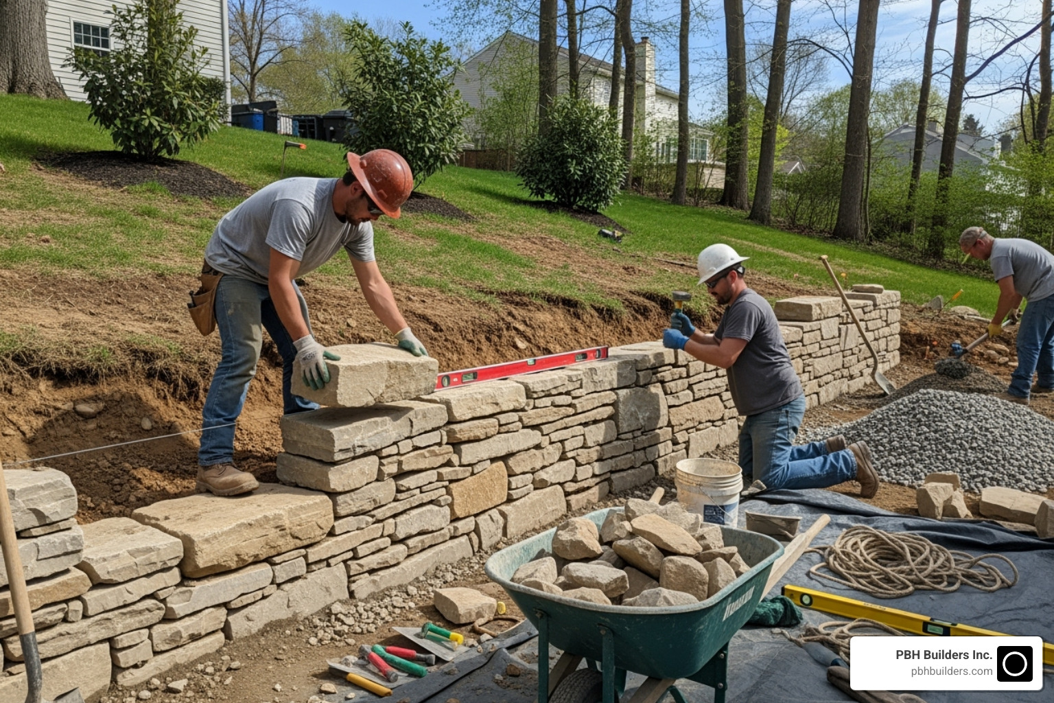 retaining wall installers