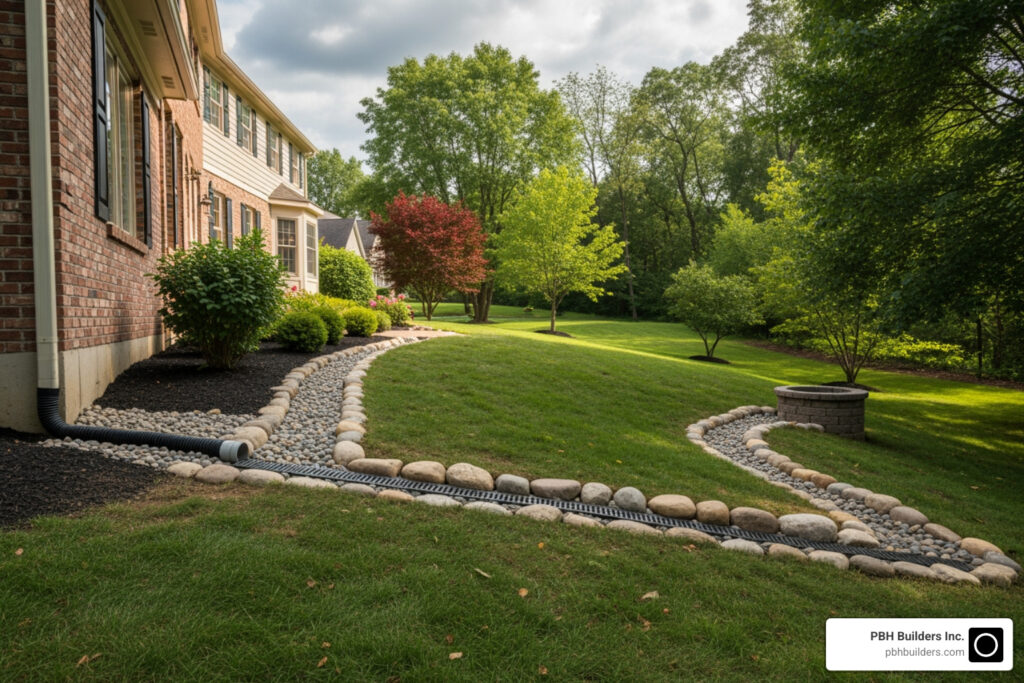 Landscape drainage systems