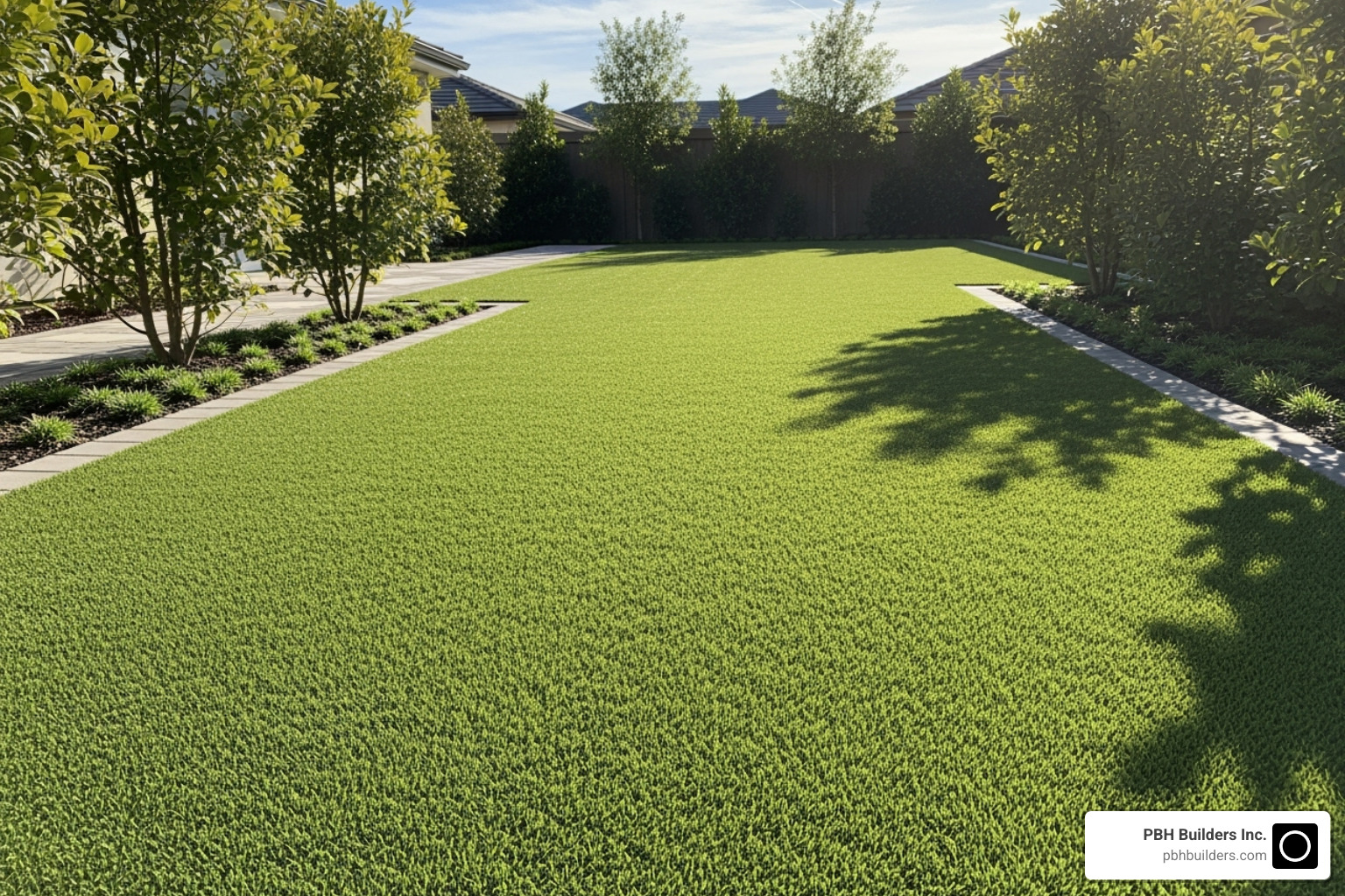 nailing artificial grass